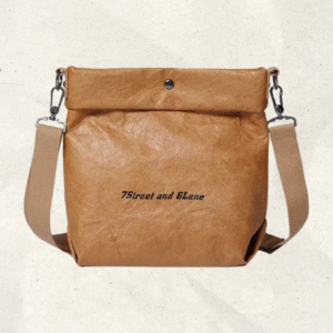Home 2 Re Era Tan Tyvek Foldable Waterproof Crossbody Bag